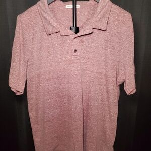 Threads 4 Thought Men's Heathered Maroon Polo